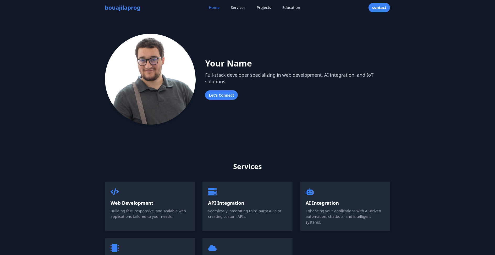 Developer Portfolio