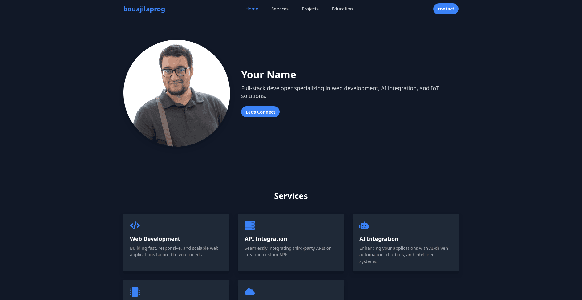 Developer Portfolio